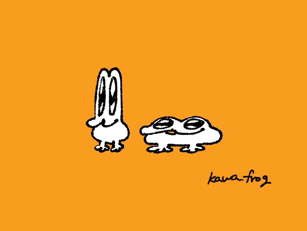 kawa_frog2's tweet photo. ↕↔️  #happyfrog https://t.co/065fN6atfQ