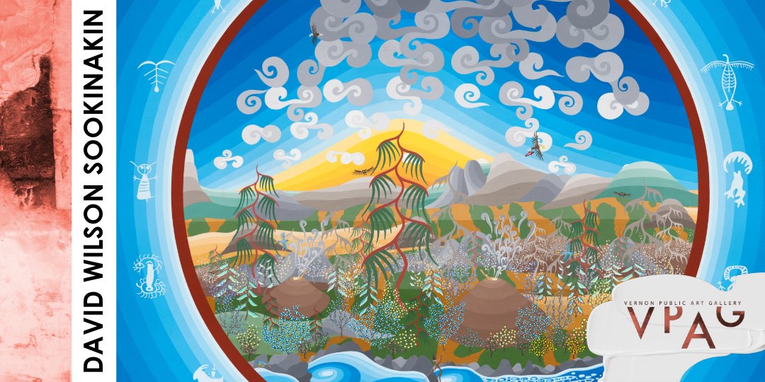 Dive into art that tells a story... David Wilson Sookinakin ’s Pictograph Roots blends Syilx Nation traditions with contemporary interpretations. Explore ancient forms reimagined. On view until Mar. 5!

#IndigenousArt #SyilxNation #ArtExhibition #VernonBC