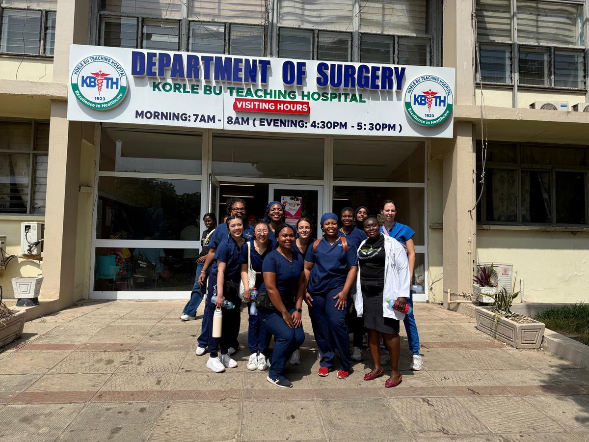 Diana Baptiste DNP, RN, CNE, FPCNA, FAAN (@baptistediana) on Twitter photo So proud of <a href="/JHUNursing/">Hopkins Nursing</a> students for their dedication and hard work! Thank you <a href="/GDNAnursing/">Ghanaian-Diaspora Nursing Alliance (G-DNA)</a> & the incredible healthcare professionals in Ghana who welcomed us! Together, we can continue to make a difference, one community at a time. <a href="/ycommodore/">Yvonne Commodore-Mensah, PhD, MHS, RN</a> #GDNA25 So proud of <a href="/JHUNursing/">Hopkins Nursing</a> students for their dedication and hard work! Thank you <a href="/GDNAnursing/">Ghanaian-Diaspora Nursing Alliance (G-DNA)</a> & the incredible healthcare professionals in Ghana who welcomed us! Together, we can continue to make a difference, one community at a time. <a href="/ycommodore/">Yvonne Commodore-Mensah, PhD, MHS, RN</a> #GDNA25