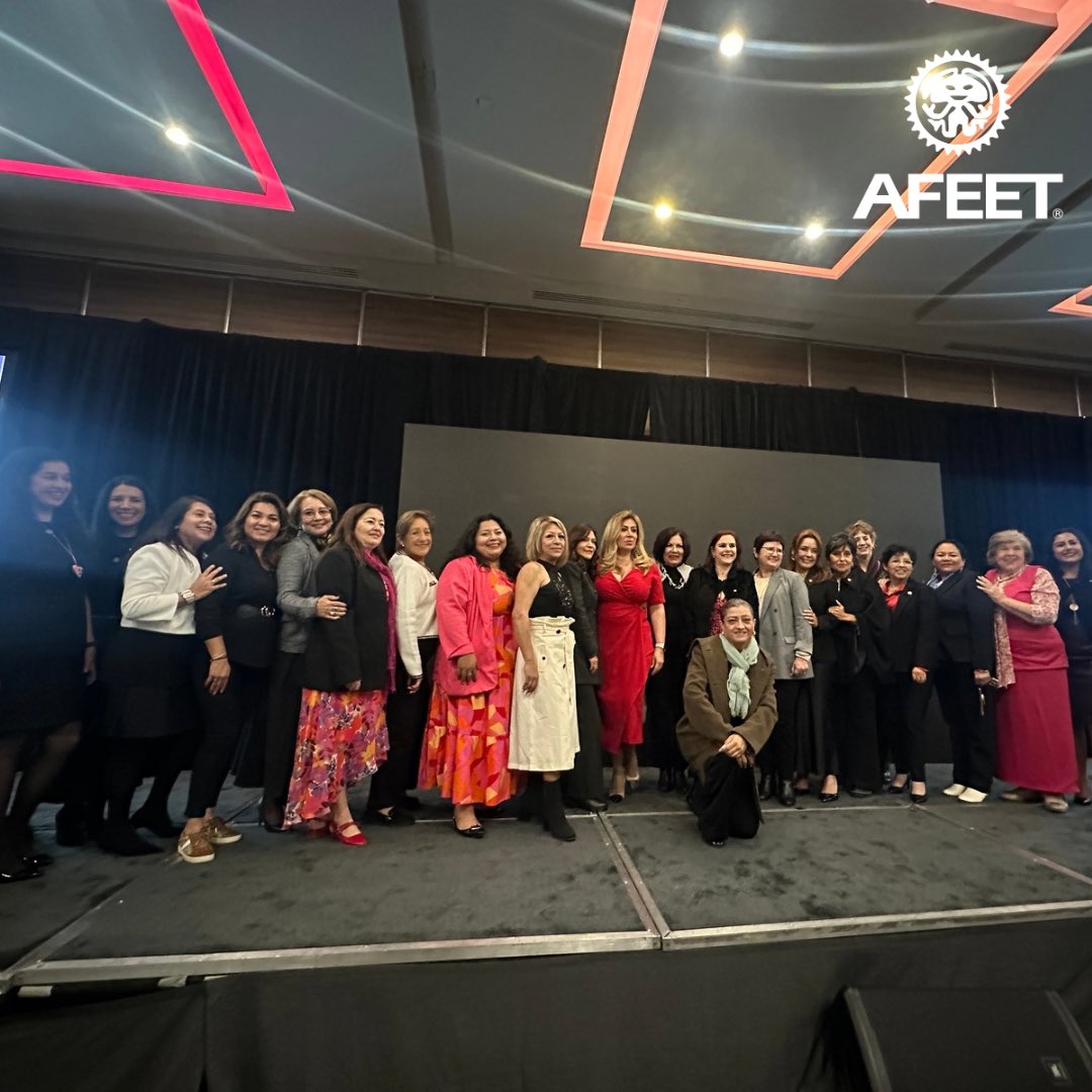 Asimismo, agradecemos el esfuerzo y dedicación de las presidentes salientes y extendemos nuestras felicitaciones a todas las presidentes que en los siguientes meses del año tomarán protesta en cada una de las filiales de AFEET a nivel nacional.