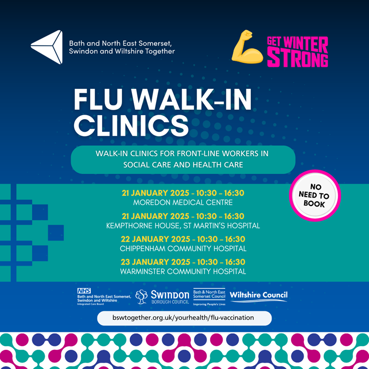 NHSBSWICB's tweet photo. Our vaccination team were out in force last week making sure those eligible could #GetWinterStrong πͺ
There are more walk-in clinics for frontline staff next week. Find out more here - https://t.co/SLPplIJMdJ https://t.co/OfgCthCpu2