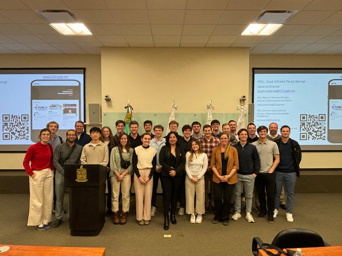 i2t2nl's tweet photo. ¡Recibimos a estudiantes de Calvin University en el PIIT! 🎓🌟

Nos llenó de orgullo recibir a un grupo de talentosos estudiantes de la Calvin University School of Business en su visita al Parque de Investigación e Innovación Tecnológica (PIIT). https://t.co/JPijqALNOE