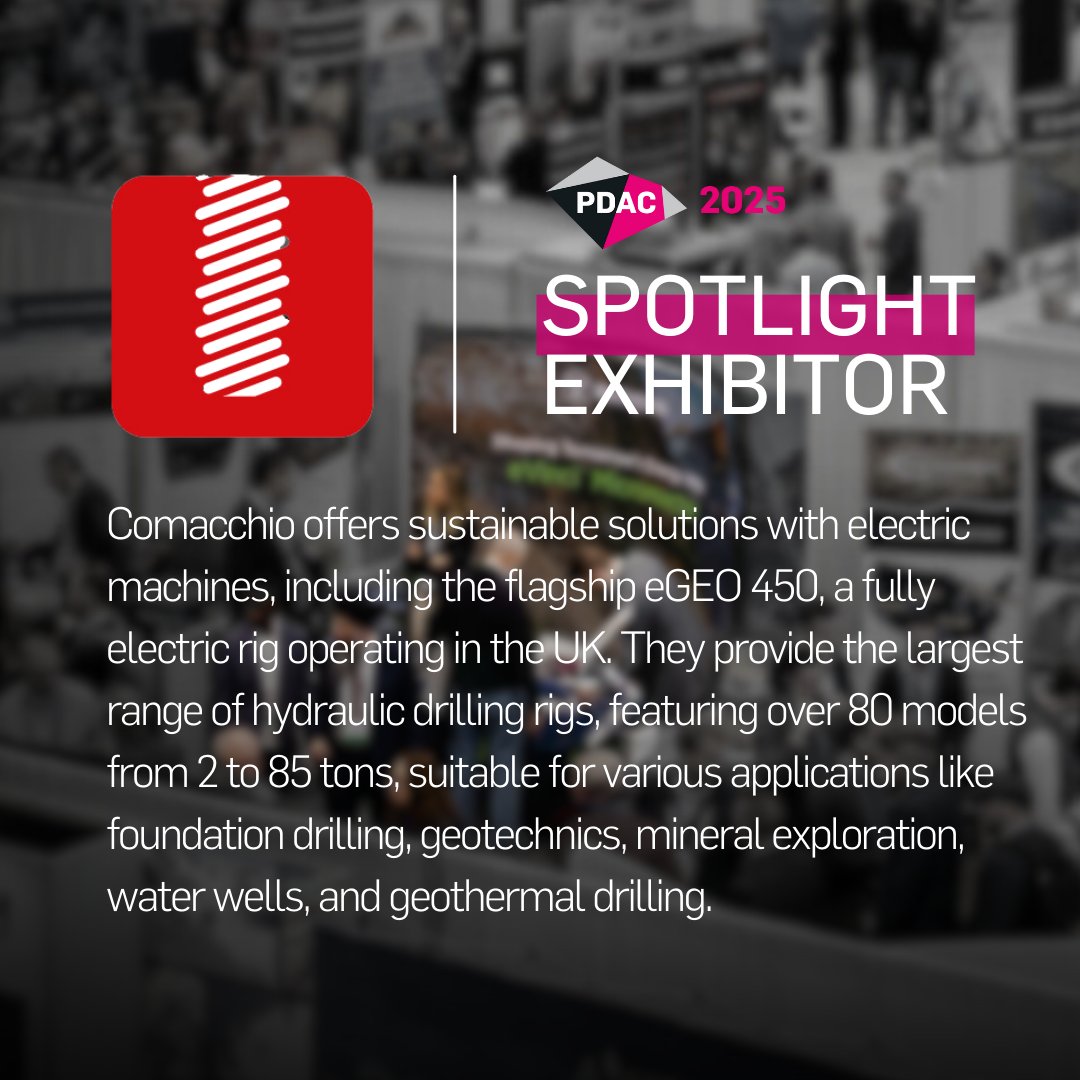 the_PDAC's tweet image. Explore the 2025 Spotlight Exhibitors, showcased at the Trade Show during #PDAC2025! These exceptional companies have been selected for their groundbreaking innovation, unique perspectives, and the remarkable experiences they offer. Don’t miss the chance to discover these…