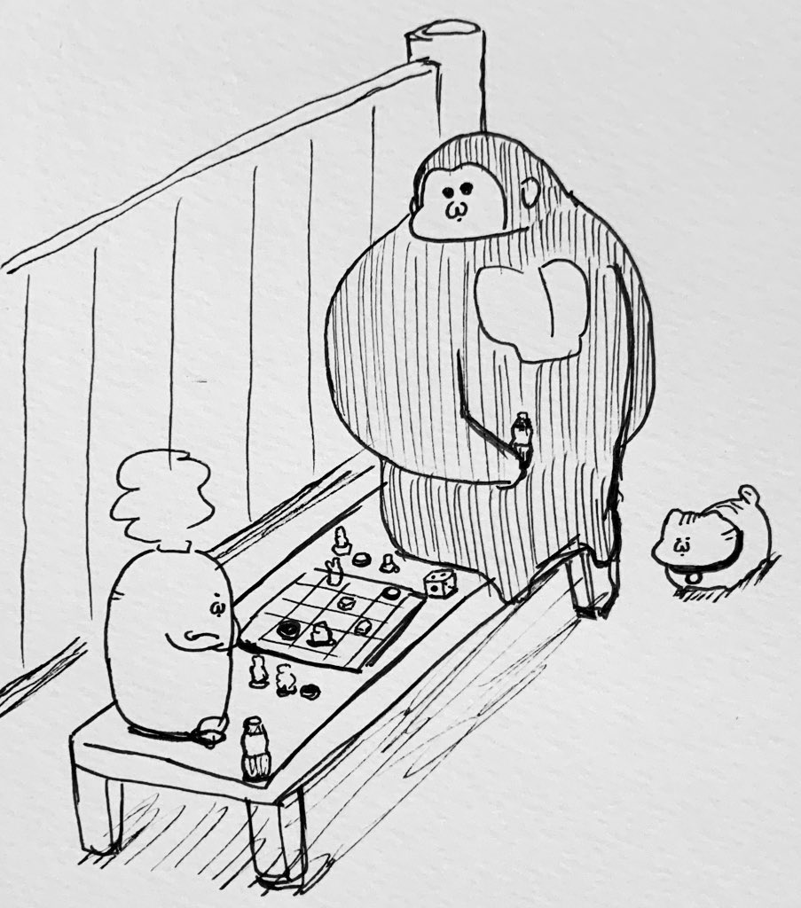 動物園・スライム・ゴリ・ボードゲーム 