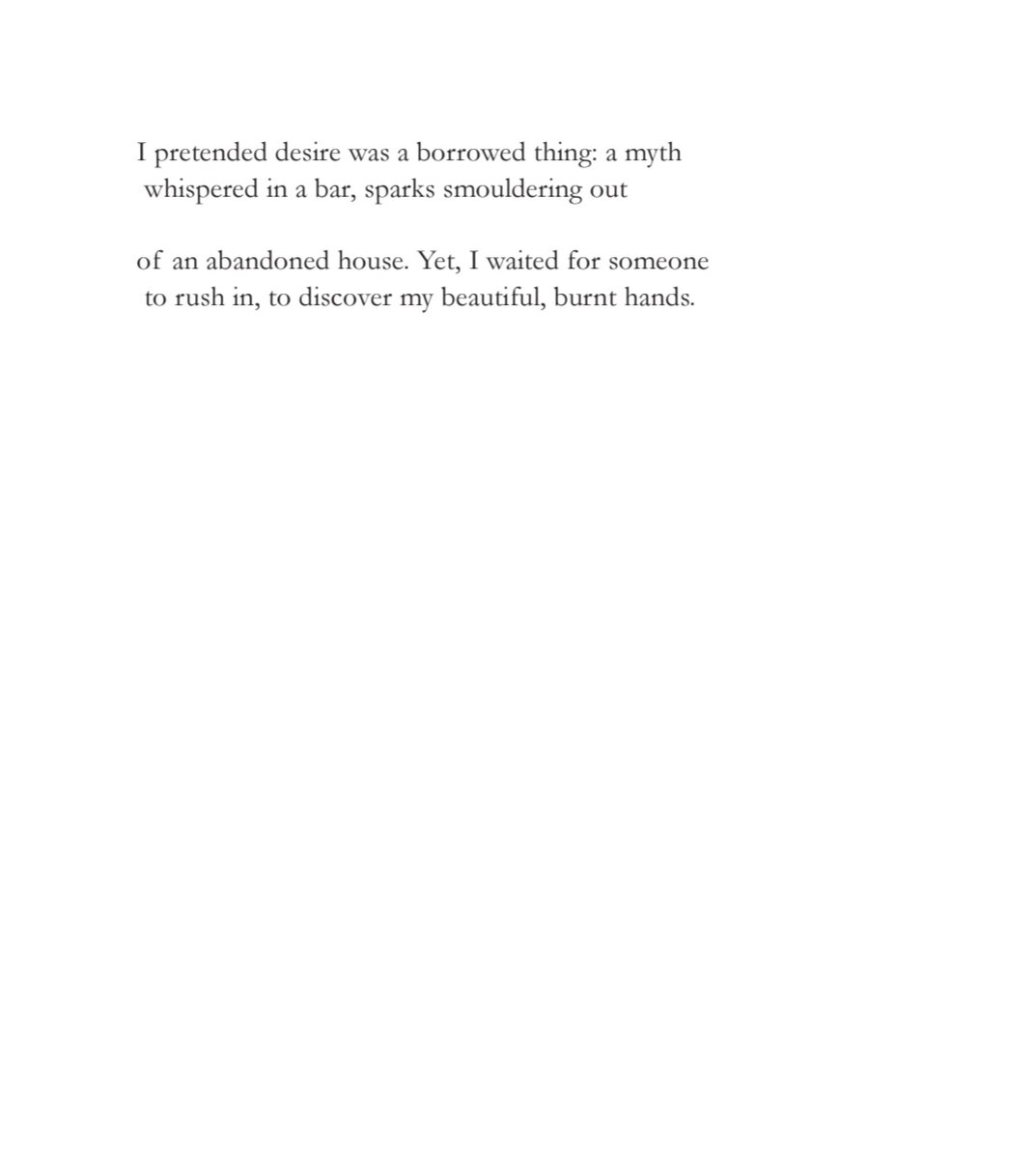 Debmalya Bandyopadhyay (@halfmoonwhiskey) on Twitter photo My poem 'A House on Fire' appears in the winter issue of <a href="/ChestnutReview/">Chestnut Review</a> today!
So, so glad to be in this beautiful issue with so many incredible writers. My poem 'A House on Fire' appears in the winter issue of <a href="/ChestnutReview/">Chestnut Review</a> today!
So, so glad to be in this beautiful issue with so many incredible writers.