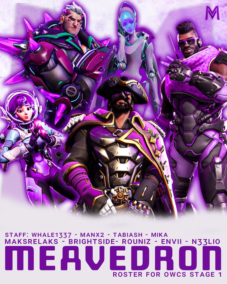 UP2U Meavedron (@meavedron) on Twitter photo Welcome our new overwatch roster for 2025!
<a href="/MaaksRelaks/">MaksRelaks</a>
<a href="/Rouniz_ow/">Rouniz</a>
<a href="/owbrightside/">BrightSide</a>
<a href="/envii_ow/">envii</a>
<a href="/N33llio/">Neel</a>
<a href="/M4N_x2/">manx2π§πͺ</a>
<a href="/DetPikachu_ow/">Taabiash</a>
MIKA
<a href="/Whale1337_/">Whale1337</a>
#MVEWIN π Welcome our new overwatch roster for 2025!
<a href="/MaaksRelaks/">MaksRelaks</a>
<a href="/Rouniz_ow/">Rouniz</a>
<a href="/owbrightside/">BrightSide</a>
<a href="/envii_ow/">envii</a>
<a href="/N33llio/">Neel</a>
<a href="/M4N_x2/">manx2π§πͺ</a>
<a href="/DetPikachu_ow/">Taabiash</a>
MIKA
<a href="/Whale1337_/">Whale1337</a>
#MVEWIN π