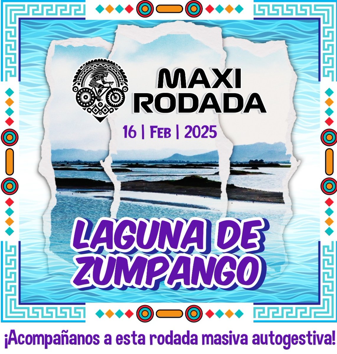 🚴🏼 Banda, ya tenemos fecha para nuestra siguiente #Maxirodada en #bicicleta, será a #Zumpango, #Edomex, en breve estaremos compartiendo más #info, únete al Maxigrupo grupo de #WhatsApp dando clic acá 👇🏼

chat.whatsapp.com/IHWDdQIw38HLoI…