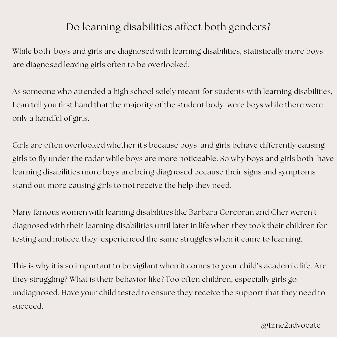 time2advocate's tweet photo. Are learning disabilities gender specific?

#LearningDisability #LearningDisabilityAwareness https://t.co/8rEV2coIY7