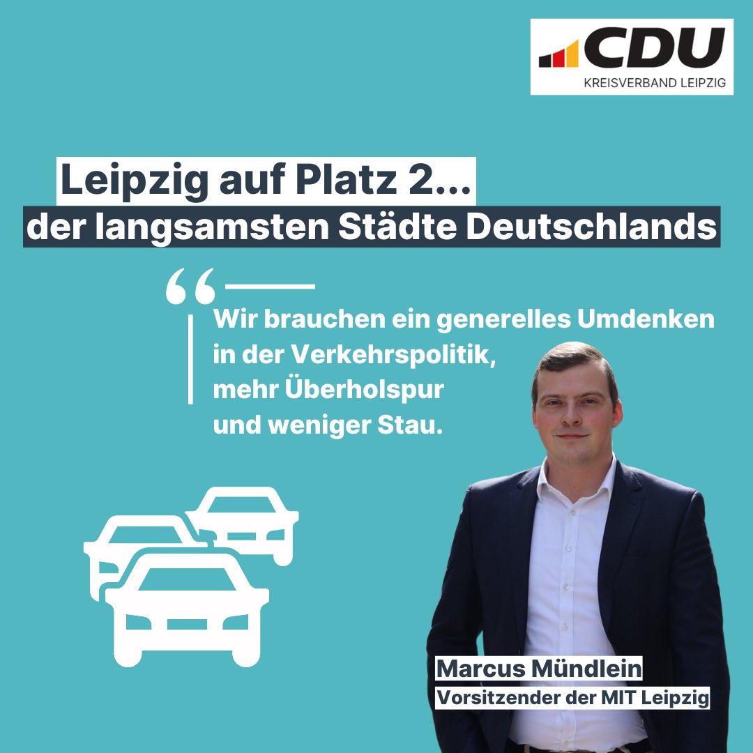 🚗 Leipzig: Mit 25:43 Minuten für 10 km laut #TomTomTrafficIndex die Nr. 2 bei Zeitverlust durch Stau in 🇩🇪!

Ein Armutszeugnis! Weniger Fahrspuren bedeuten mehr stockender Verkehr. Deswegen brauchen wir ein Umdenken in der Verkehrspolitik.