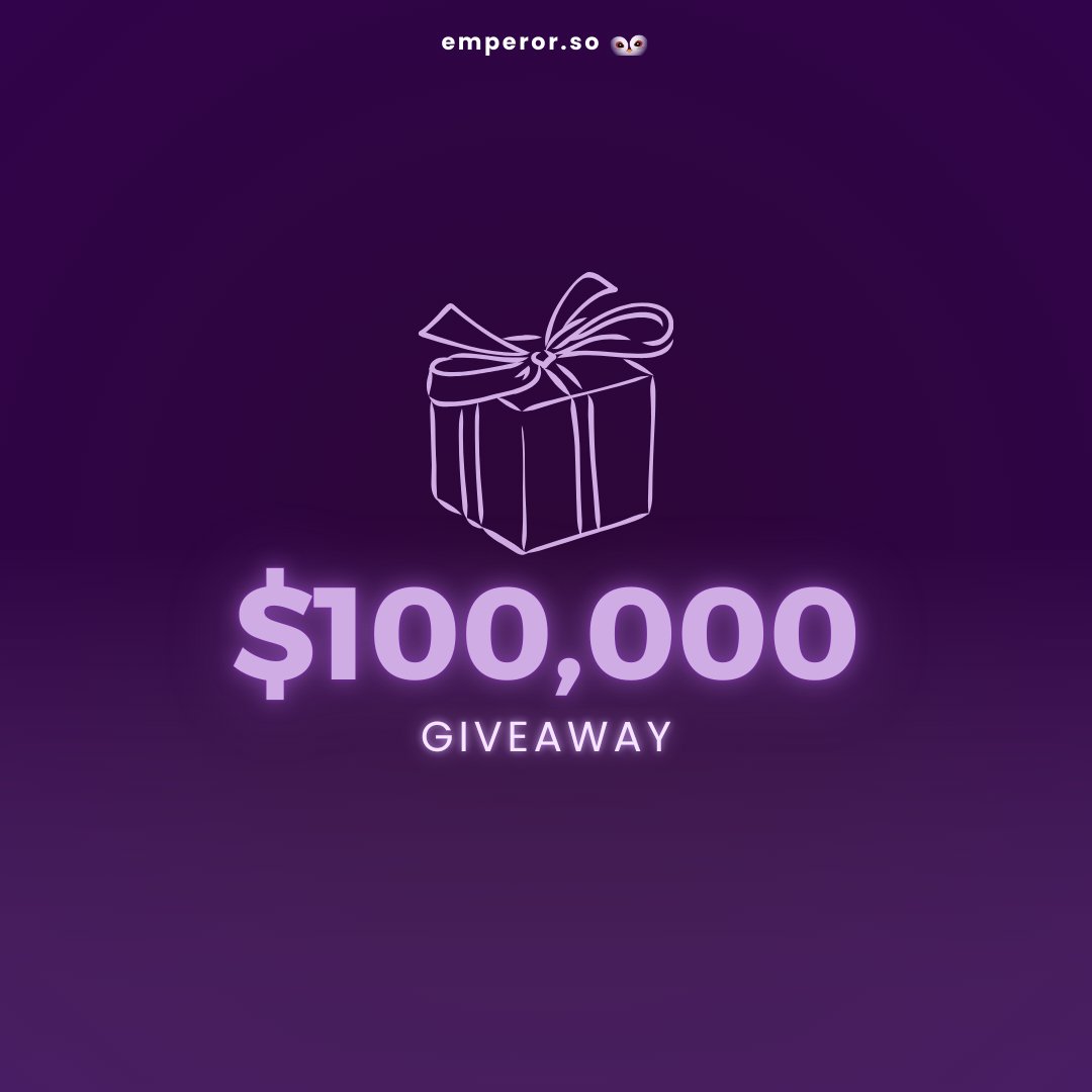 emperoronbnb's tweet photo. The biggest Twitter Giveaway ever? Let’s go! 💜👑

We’re launching a $100,000 $PEN Community Giveaway, and if you’re in the ICO, this is your chance to double your holdings!

Here’s how it works:
💥 2,000 Comments + 2,000 Retweets = $PEN drop doubled for randomly selected holders.
💥 Total giveaway? Up to $100,000 in $PEN!

Right now, you’ve got a 50% chance to double your tokens just by spreading the word!

We’re keeping it fair and clean — no bots allowed. We’ll remove any botted comments.

4 days left in the ICO — let’s make this huge! 🚀