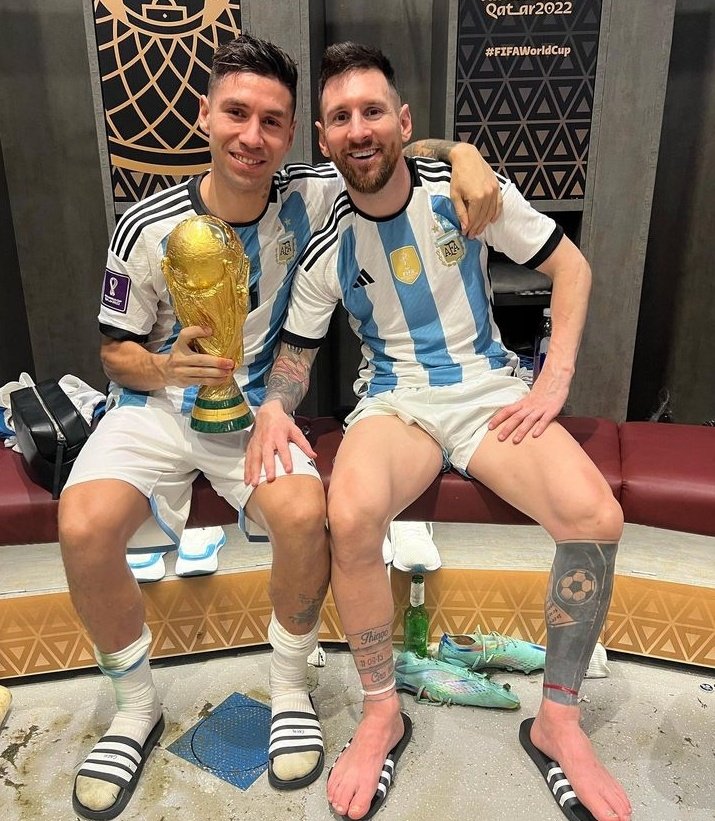 "En el último penal le pedía a Dios y a Montiel, que después me di cuenta que son la misma persona" – Lionel Messi en <a href="/UrbanaPlayFM/">Urbana Play 104.3 FM</a>.