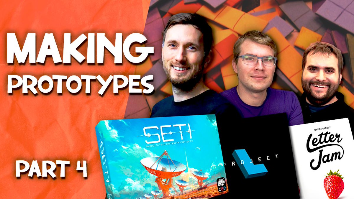 czechgames's tweet photo. How do board games come to life? Everything starts with a prototype! ๐โ๏ธ
Today, you have another unique opportunity to learn more about the creative process of our board game designers.
Come learn with Tomรกลก Holek (#SETI), Ondra Skoupรฝ (#LetterJam), and Adam ล panฤl (#ProjectL)! ๐ฅ๐
https://t.co/jv7PrtD7Vb