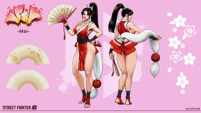Concept art | Street Fighter 6 - Mai Shiranui 