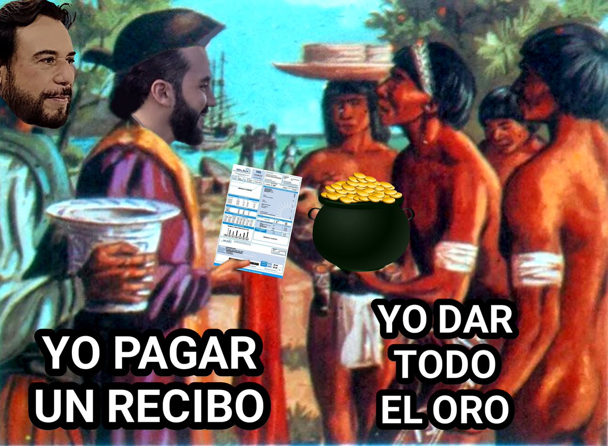SvFactory's tweet photo. Seguimos igual que en 1492.

#NoALaMineríaEnElSalvador https://t.co/YHIxBDlQwc