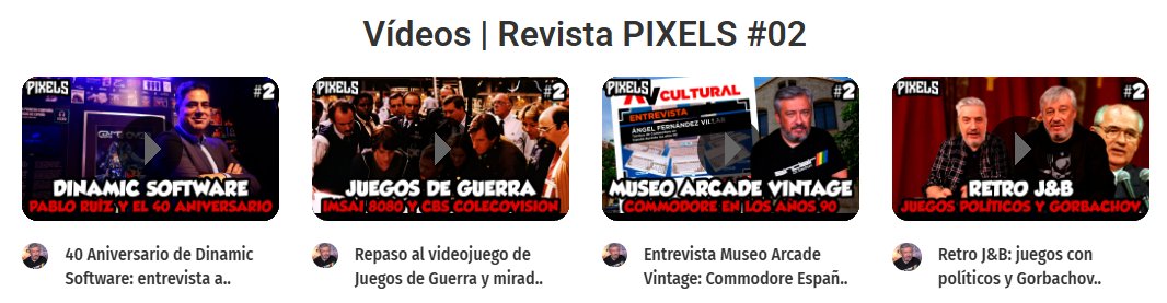 HechoconPixels's tweet photo. Ya tenéis en vuestras áreas personales de Gamepress #PIXELS2 en formato digital, al igual que los vídeos en la web https://t.co/3Rohz9YTw7.

❤️❤️❤️❤️❤️❤️❤️❤️ https://t.co/XiqKVP0nZA