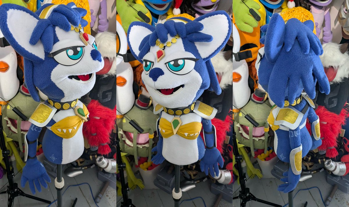 BlueVixenNews's tweet image. Krystal Puppet by mypuppetpal

Nickisdoge commissioned this high quality Krystal Puppet to add to his collection. He hopes to use her in some projects soon.

#KrystalStarFox #puppet @MyPuppetPal @nickisdoge 
krystalarchive.com/2025/01/krysta…