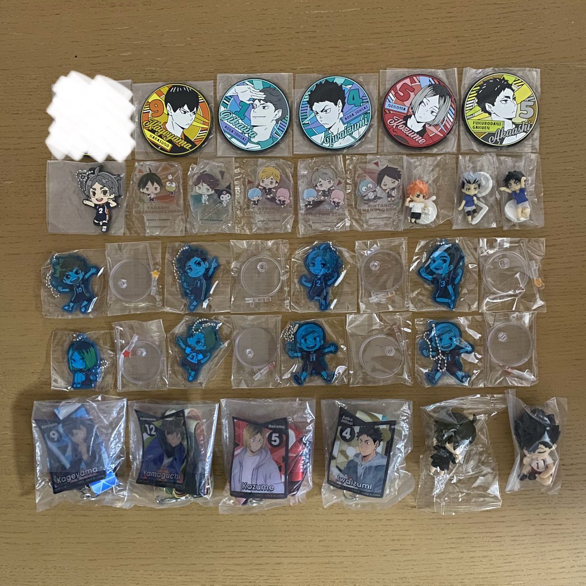dalsom9_'s tweet photo. ハイキュー 一番くじ パステルアートコレクション ゴミ捨て場の決戦 ラストワン ぬいぐるみマスコット アクスタ 缶バッジ ガチャガチャ 交換

譲：画像

求：同異種 月島 黒尾 影山 関連
ガチャ以外ほぼ未所持のため基本何でも検討します🙆‍♀️

✅リトリン必読
✅リトリン記載日手渡しor郵送 https://t.co/uXmW4zSgrf