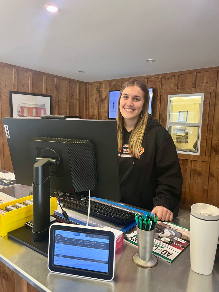 Welcome to Karen Reymer! Our newest member to the team here at Underhill’s Farm Supply! Karen will be here full time in our Vienna office!