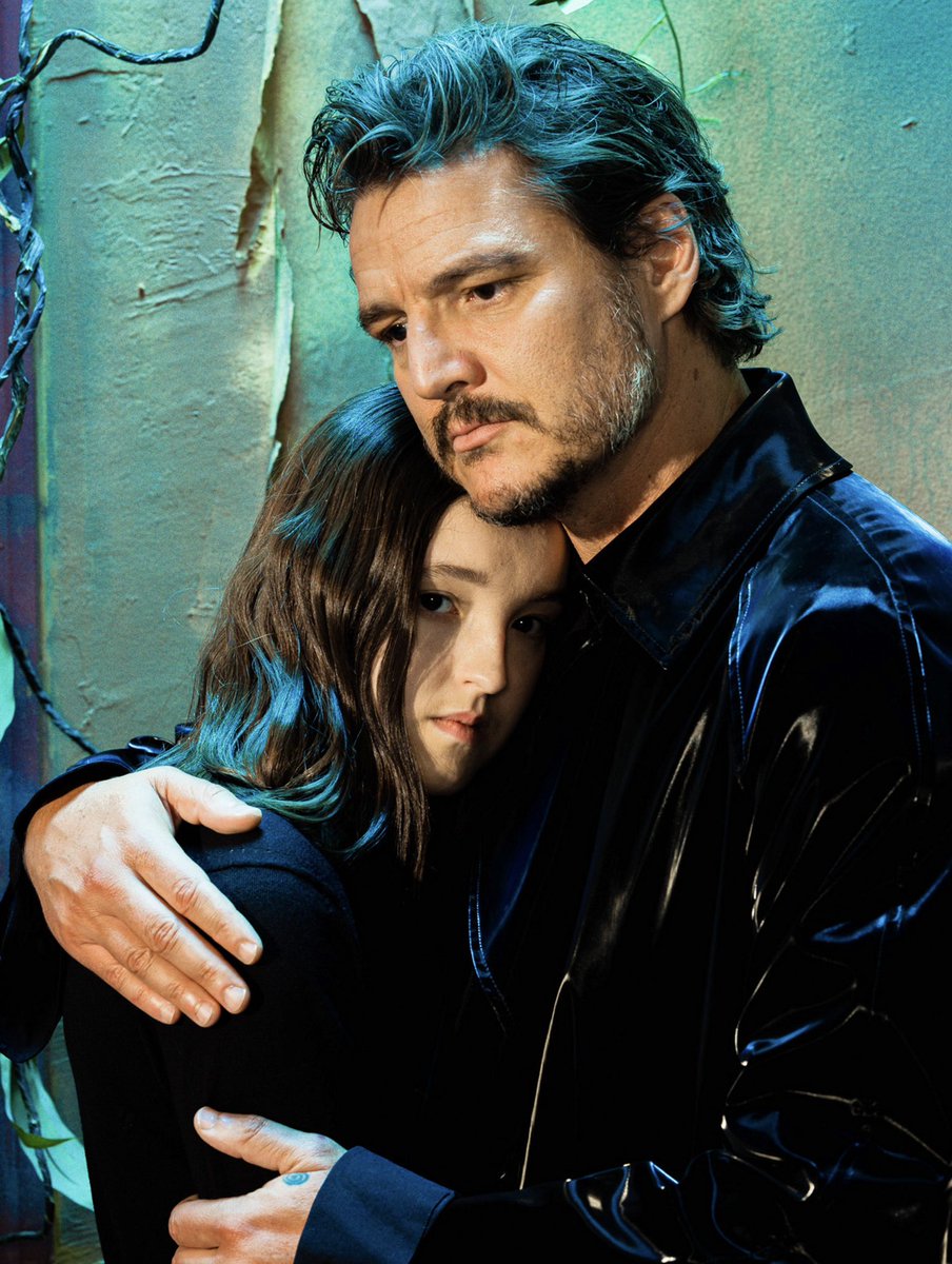 Pedro Pascal and Bella Ramsey photographed by Ryan Pfluger for The Hollywood Reporter