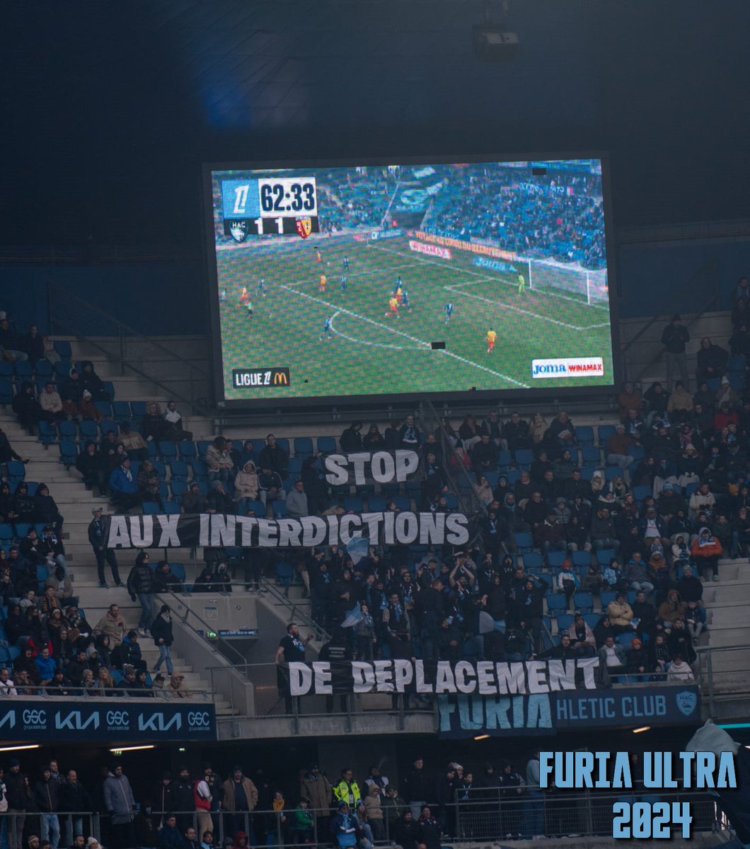 HAC - RCL 12/01/2025 
Merci aux <a href="/BARBARIANS93/">BARBARIANS HAVRAIS</a> pour le message de soutien à notre frérot !