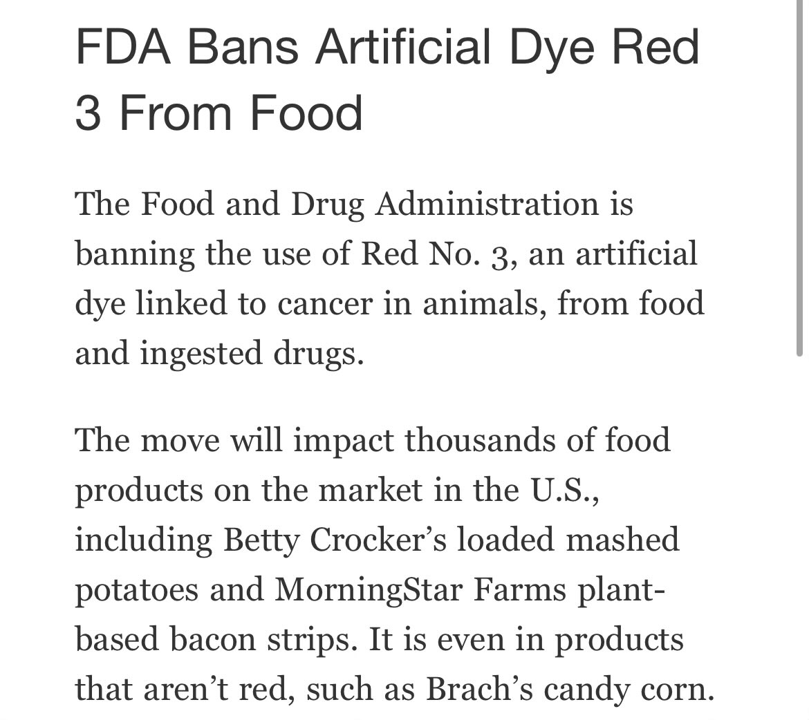 🚨 Now, *this* I can get behind! It’s about damn time. Why TF is food dye in mashed potatoes anyway?!