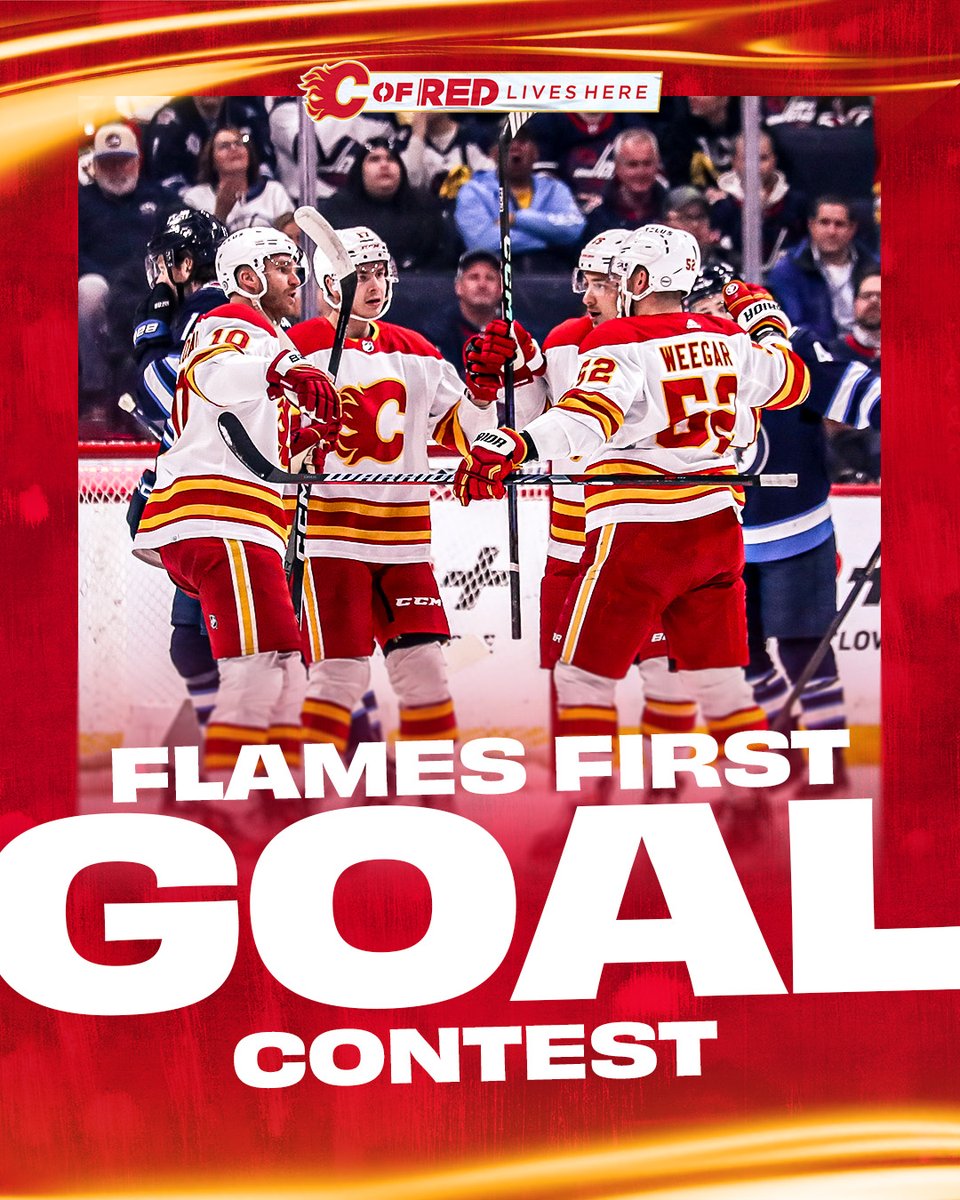 Wanna win a pair of tickets to our Jan. 28 game vs. Washington?

Tell us which Flame is opening the scoring tonight and use the hashtag #Flames1stGoal for a chance to win!

A winner will be selected at random from the correct responses.