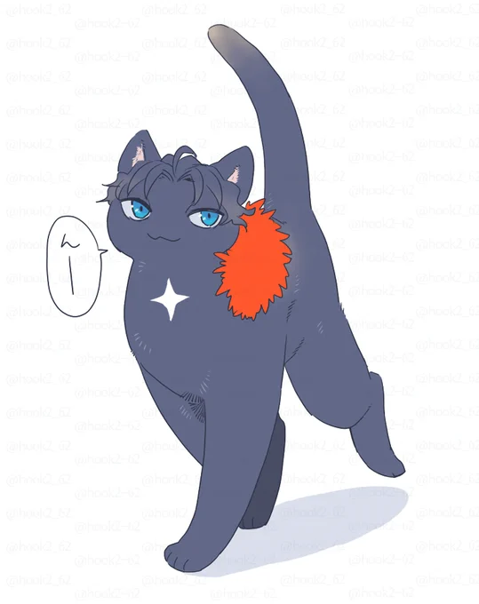 実はでかいネコチャン 