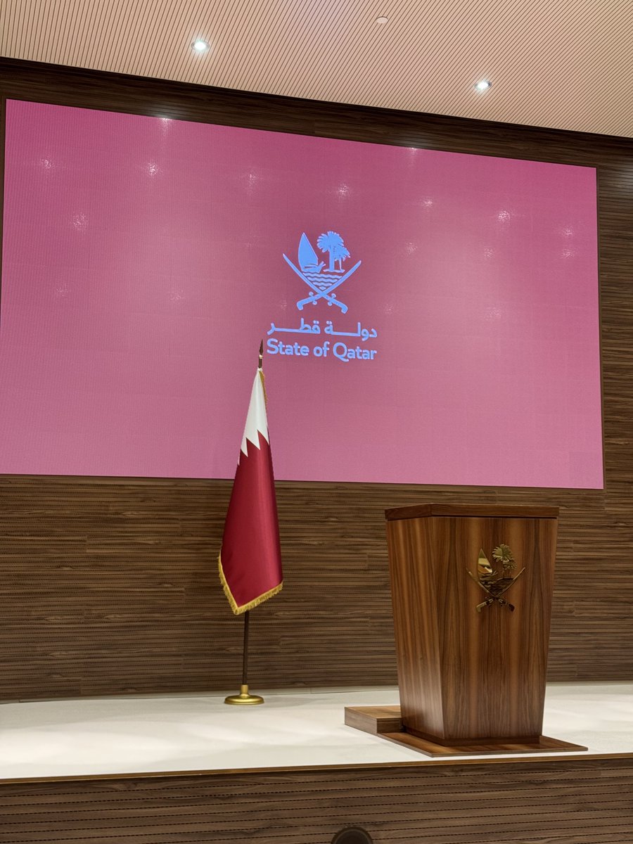 Qatar’s Foreign Ministry will be holding a press conference soon about the latest on Gaza ceasefire. 
Hopefully good news!! 🙏