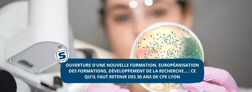 📚Ouverture d'une nouvelle formation, européanisation des formations, développement de la recherche... : ce qu'il faut retenir des 30 ans de <a href="/CPELyon/">CPE Lyon</a> 👉bit.ly/4gUWceK