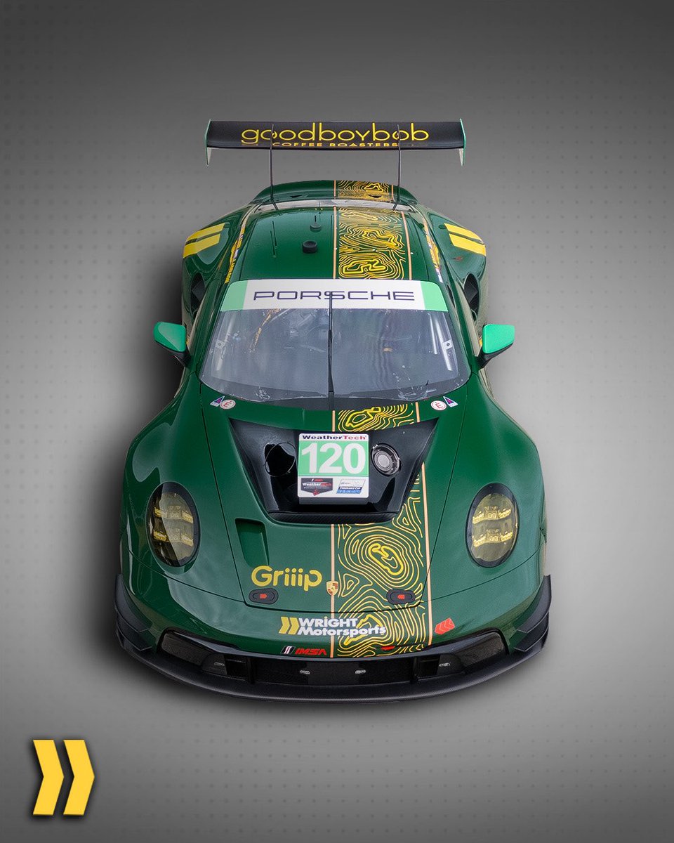 WrightRac1ng's tweet photo. Who’s ready for the 2025 @IMSA season to begin? We’re headed to Daytona for the Roar Before the 24, with our Porsche 911 GT3 R sporting an updated look! https://t.co/s8KkUMsEQf