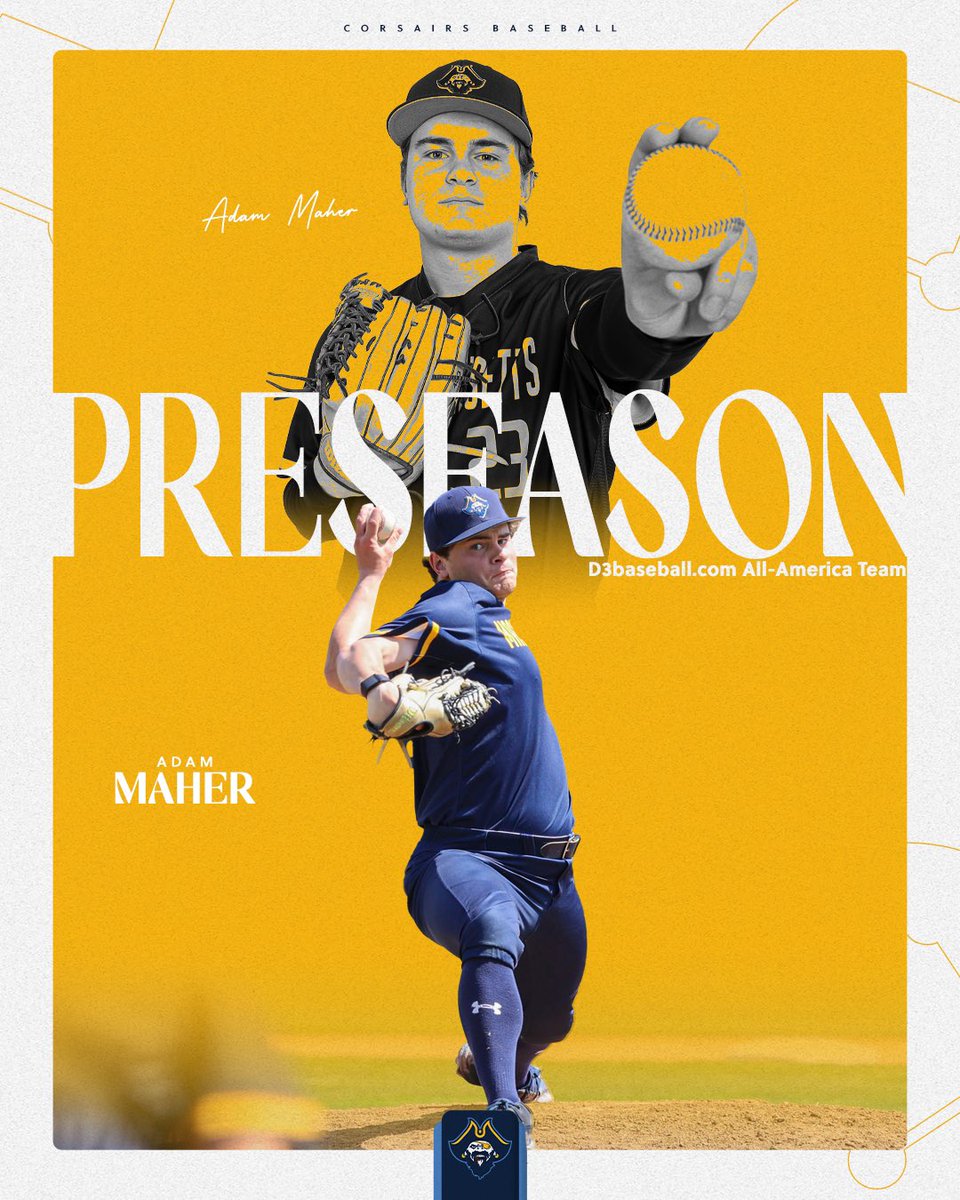 UMassD Athletics (@umassdathletics) on Twitter photo <a href="/UMassDBaseball/">UMD Baseball</a> senior Adam Maher is a 2025 <a href="/d3baseball/">D3baseball</a> Preseason All-American! Just the second honoree in program history!
corsairathletics.com/news/2025/1/15… <a href="/UMassDBaseball/">UMD Baseball</a> senior Adam Maher is a 2025 <a href="/d3baseball/">D3baseball</a> Preseason All-American! Just the second honoree in program history!
corsairathletics.com/news/2025/1/15…