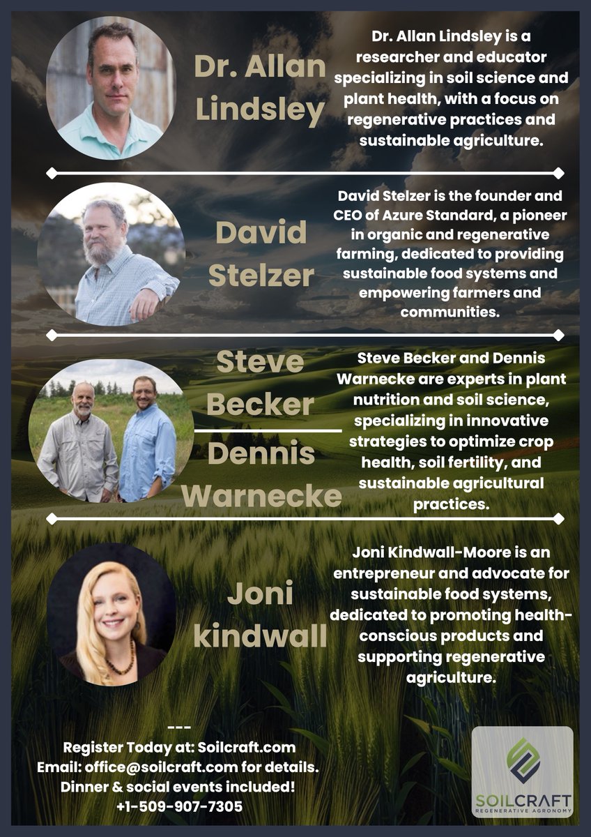MattPowersSoil's tweet photo. I'll be speaking at #SoilCraft 2025 &amp; bringing the #microscope so bring samples if you can!! Germinate some seeds, bring in potted or greenhouse plant roots, or bring in some compost for us to check out LIVE:
https://t.co/03bcVWrukw https://t.co/INHhau5Sw4