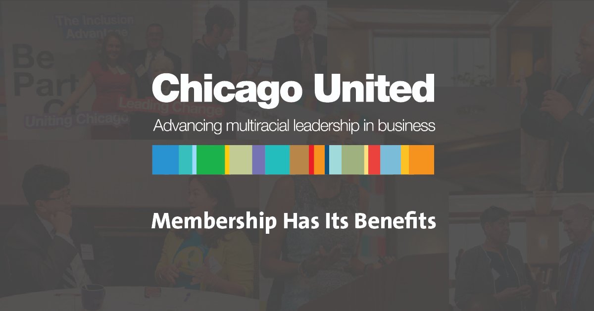 ChgoUnited's tweet photo. Chicago United Member Companies benefit from our extensive programming, talent development initiatives, and networking opportunities. Our nearly 100 Member Companies range from Fortune 500 companies to minority-owned businesses. We invite you to join our membership community. https://t.co/4TYlMtsWkY