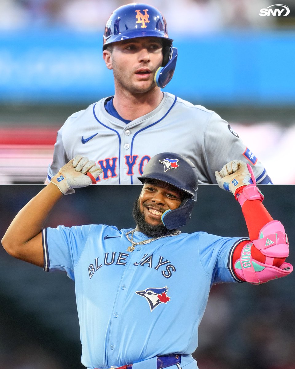 SNY Mets (@sny_mets) on Twitter photo The latest on Pete Alonso, from <a href="/martinonyc/">Andy Martino</a>:
"The Mets are holding the line with Pete Alonso, and Steve Cohen fully supports David Stearns’ approach.
Among many alternatives, they have checked in on Vladimir Guerrero Jr."
Read Andy's full column here: on.sny.tv/q2rkBAl The latest on Pete Alonso, from <a href="/martinonyc/">Andy Martino</a>:
"The Mets are holding the line with Pete Alonso, and Steve Cohen fully supports David Stearns’ approach.
Among many alternatives, they have checked in on Vladimir Guerrero Jr."
Read Andy's full column here: on.sny.tv/q2rkBAl