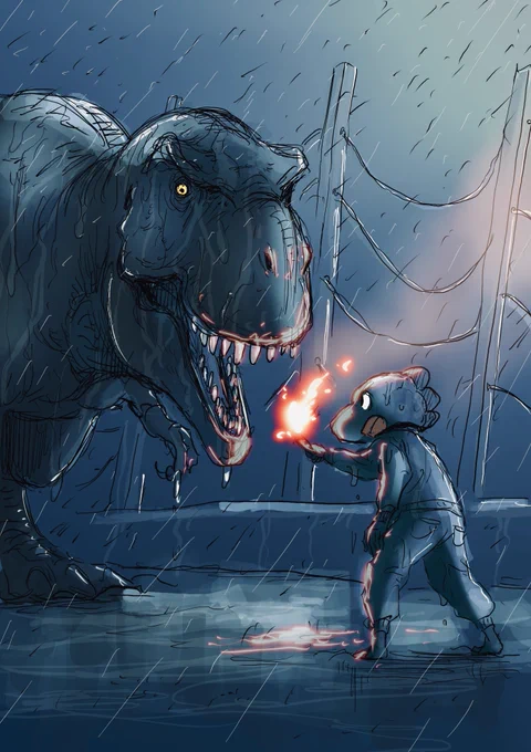 Im waiting for the new Jurassic World trailer. 
