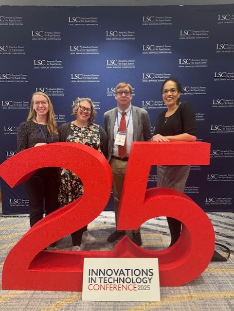It's always an honor and fun for NLSP to attend the Legal Services Corporation Innovation in Technology Conference. What a great few days of discussing technology projects that are revolutionizing access to justice! #lscitc