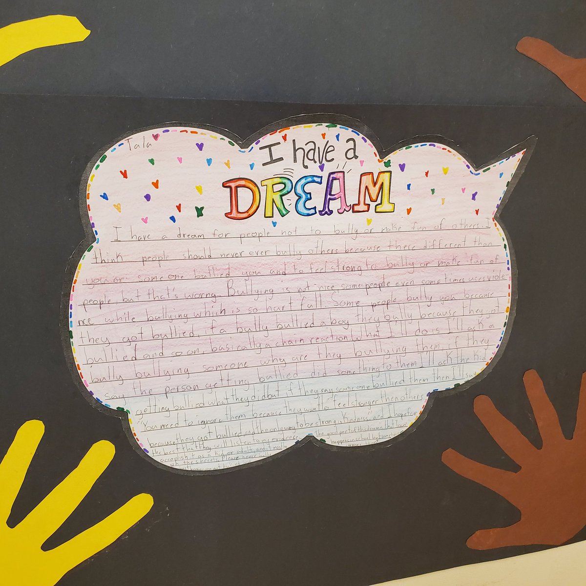 naimah1's tweet image. My students have Big Dreams!
#BlackExcellenceDay
#bced 
@LKCougars 
@newwestschools