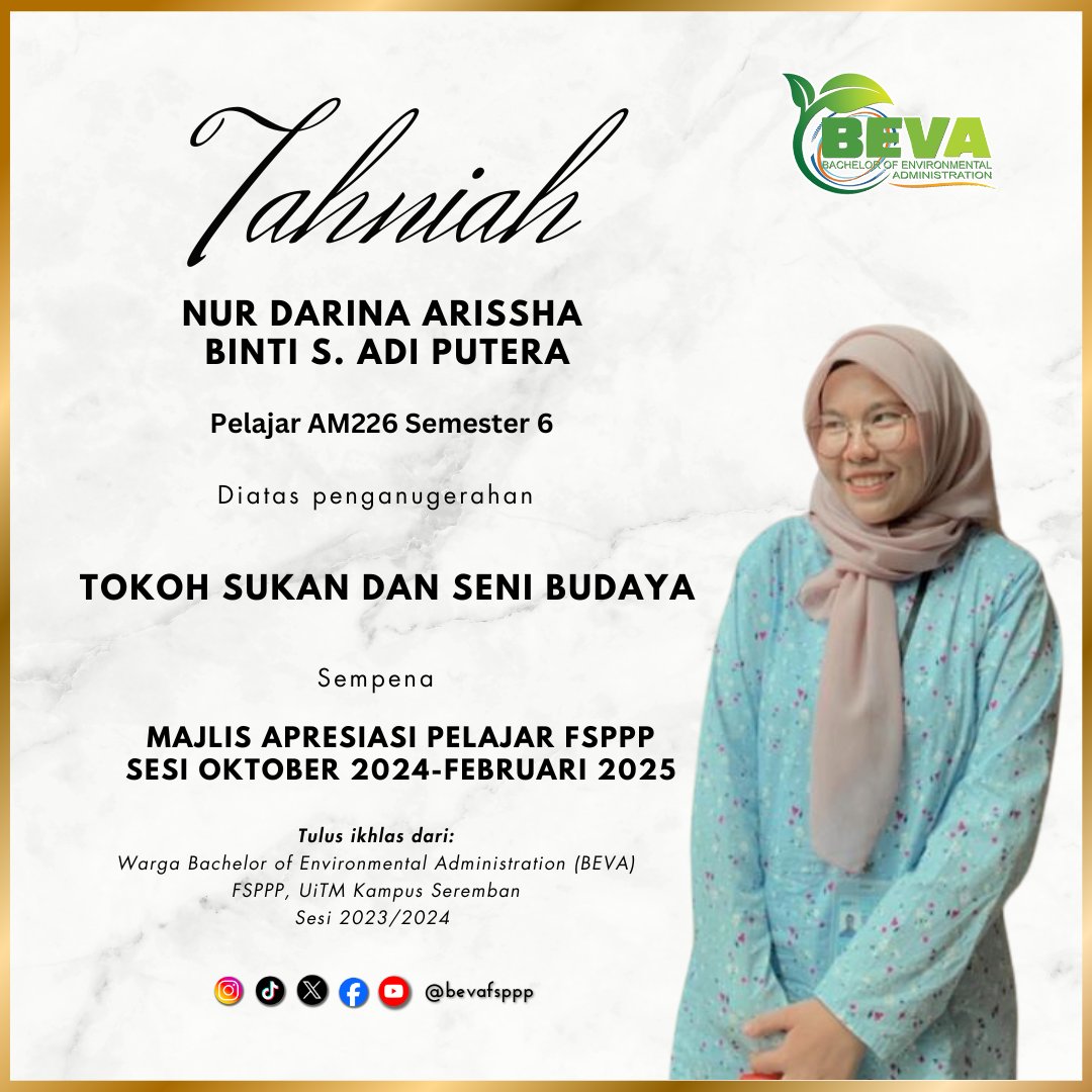 bevauitms3's tweet photo. Tahniah diucapkan kepada pelajar BEVA yang berjaya menjadi tokoh 🥰🥰 https://t.co/lhNQWHsZcD