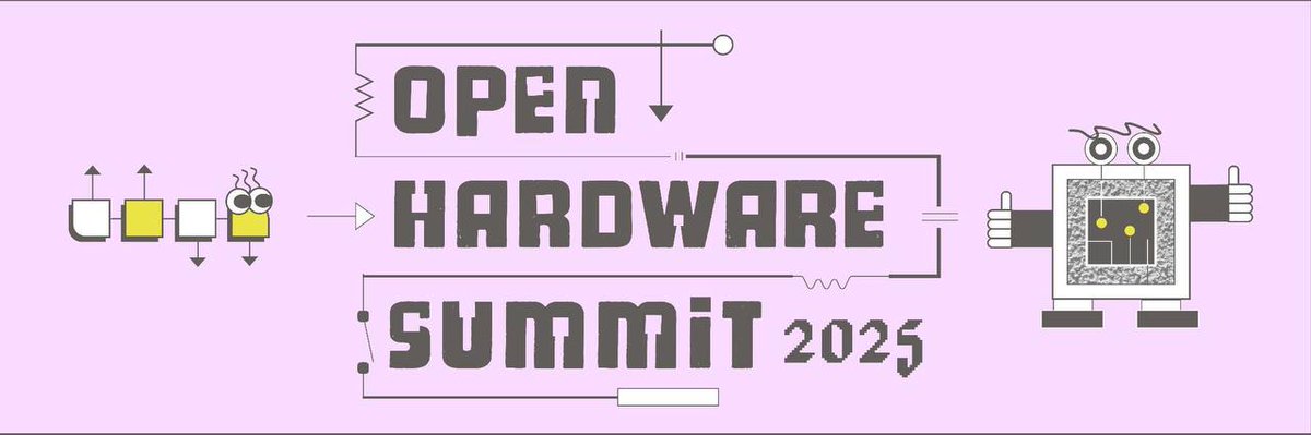 Tickets are ON SALE NOW for the Open Hardware Summit 2025 in Edinburgh, Scotland! Get your ticket today right here: ohs2025.eventbrite.com