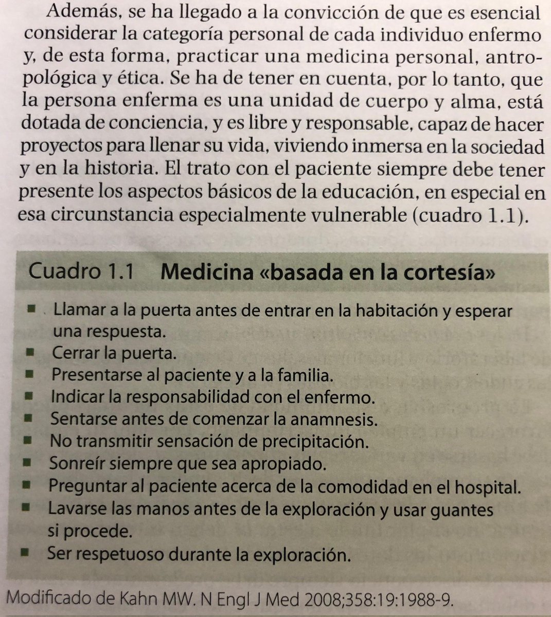 Medicina "basada en la cortesía"