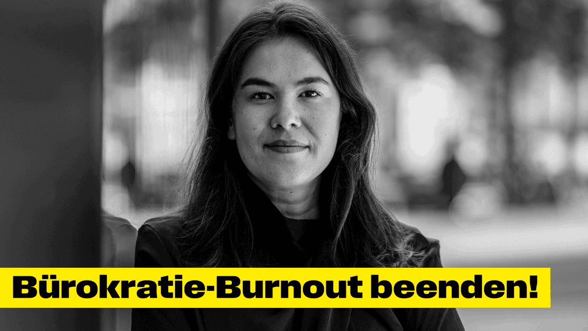 Deutschland steckt im Bürokratie-Burnout!
Wir fordern ein dreijähriges Bürokratie-Stop-Moratorium und die Entlastung von Unternehmen. Gerade kleine &amp; mittlere Unternehmen sowie Familienunternehmen leiden unter zu viel Bürokratie.
 #WirtschaftsWende #Aufbruch #alleslässtsichändern