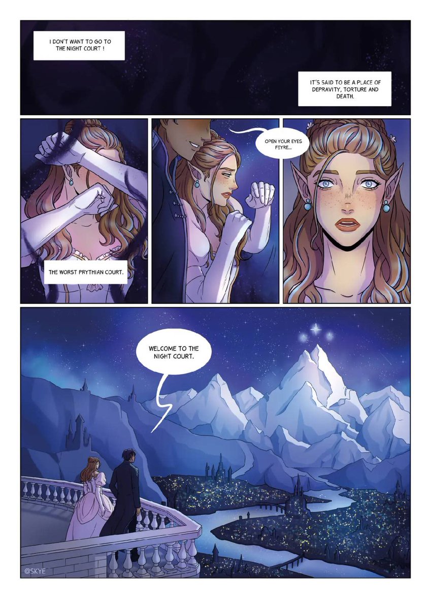 feysandmonth's tweet photo. “Where are we going?” 

Rhys’s smile widened into a grin. “To Velaris—the City of Starlight.”

by https://t.co/yAdOxZCek8__ https://t.co/DXjjhg55mW