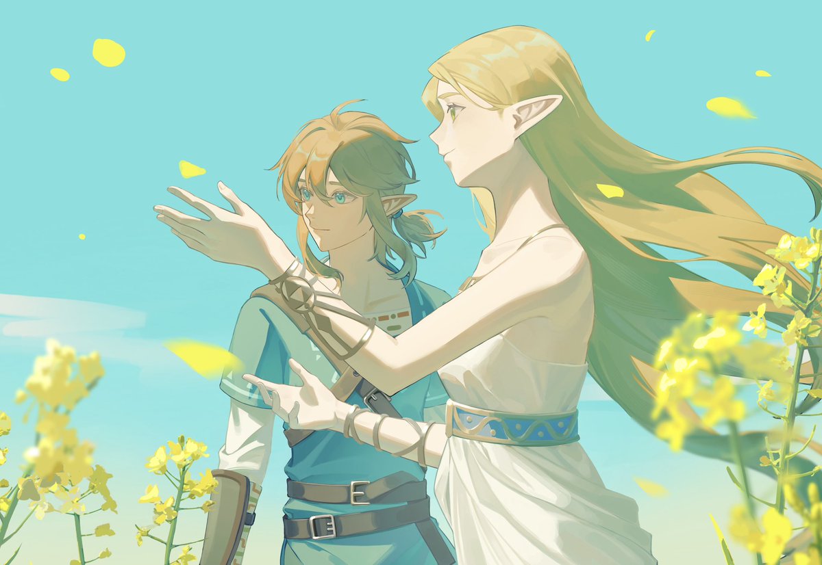 _NekoPunch__'s tweet photo. Gentle breeze
#zelink #botw #zelda https://t.co/iC4mmeojGM