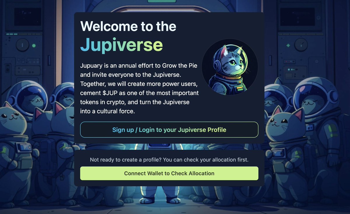 🚨 Jupuary 2025 (@JupiterExchange) Airdrop Checker is Live 🔥