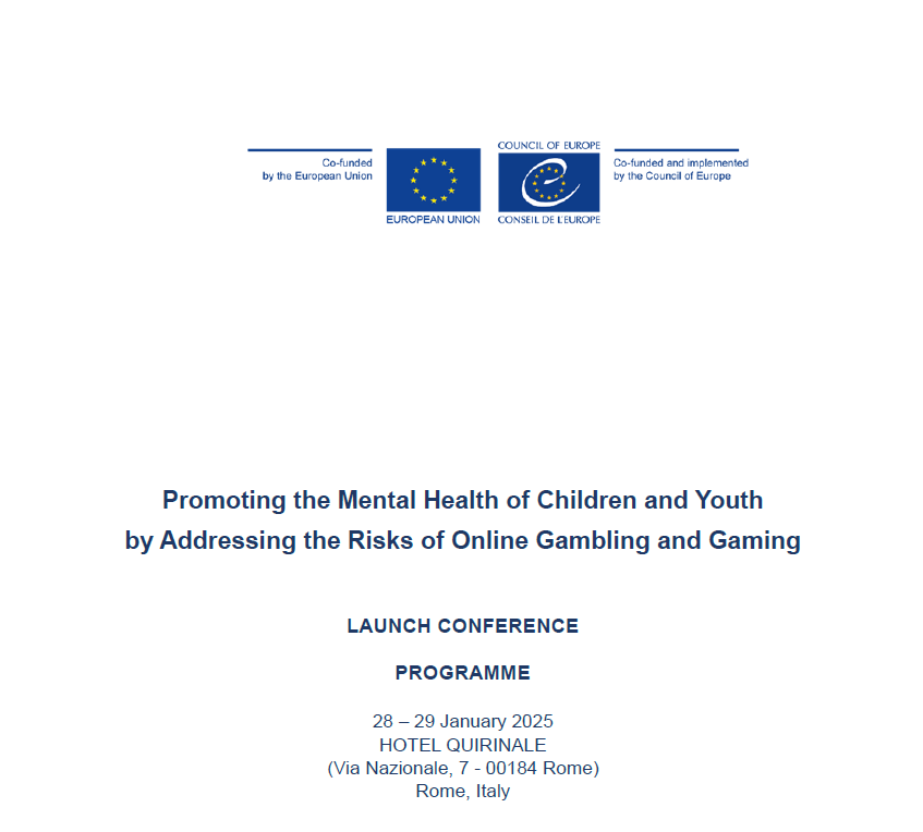📅 Save the Date: 28–29 Jan 2025
🏨 Hotel Quirinale, Rome
🎙️ Hermínio Corrêa, Supervisory Board member of Parents International, speaks on protecting youth from online gambling &amp; gaming risks.
🔗 Learn more: coe.int/en/web/pompido…

#ParentsInternational  #OnlineSafety
