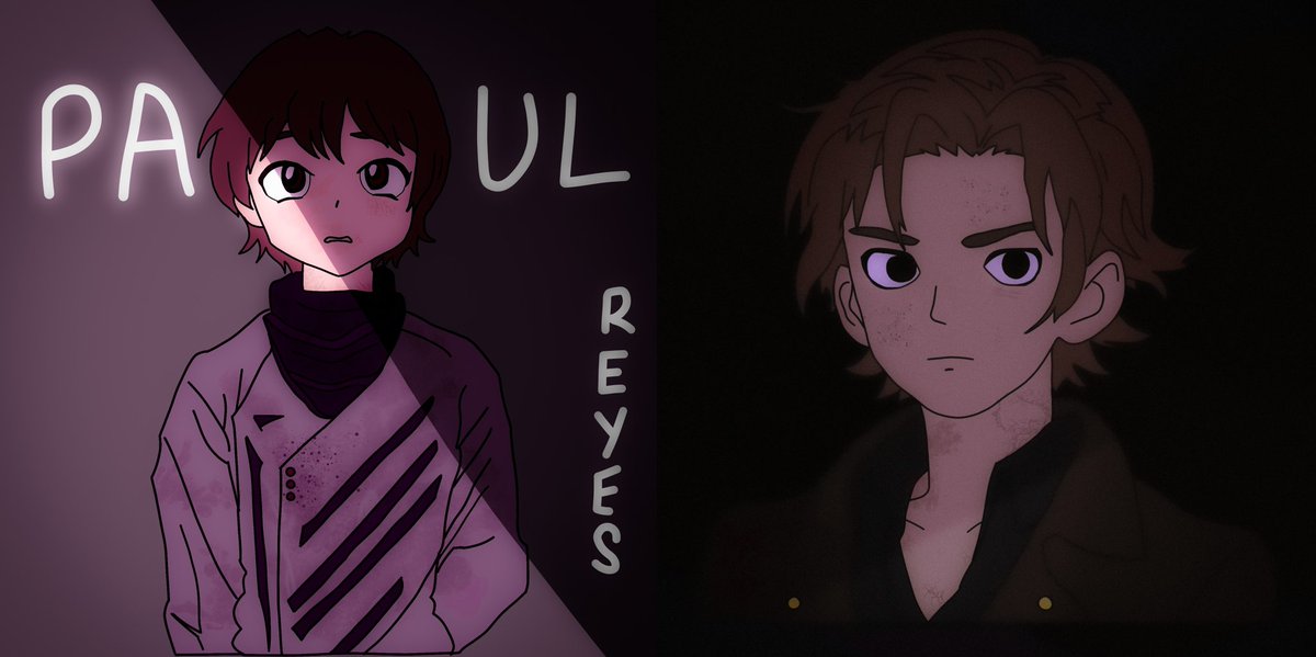 tuna_emmi's tweet image. #TheCirmeGame (animated series)
Paul's transformation in 10 years of crime. And this is just the beginning. (age: 16/26)
#oc #fanart #art #Animation
