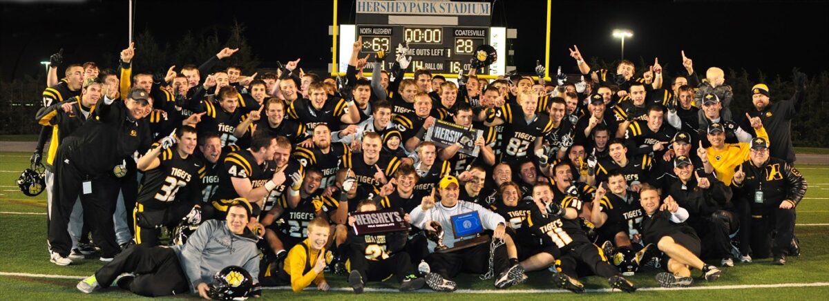NATigerAthletic's tweet photo. ANNOUNCEMENT: 2012 @nafootball_tfl team inducted into WPIAL Hall of Fame!

🔗: https://t.co/Gi3GWyiMyg