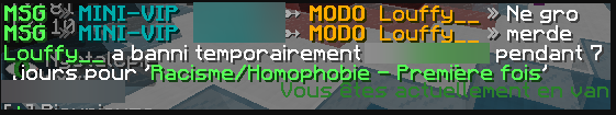 CraftokPerles's tweet photo. Speedrun du ban 2025 https://t.co/nwnRcNpAtS