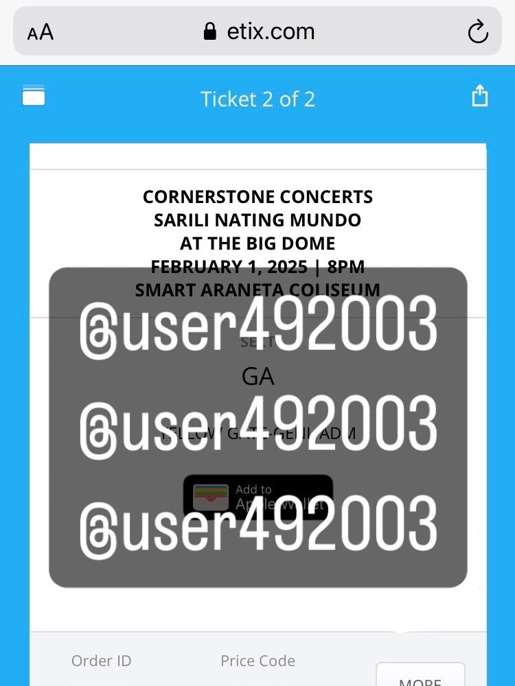 user492003's tweet photo. @beynoang hi! i have 2 GA tix po for Php 2,000 only no additional fees kaso po for day 1 po.
rfs: graduating student na need iprioritize ang thesis, hindi po kaya ng sched https://t.co/caElqWrtAL