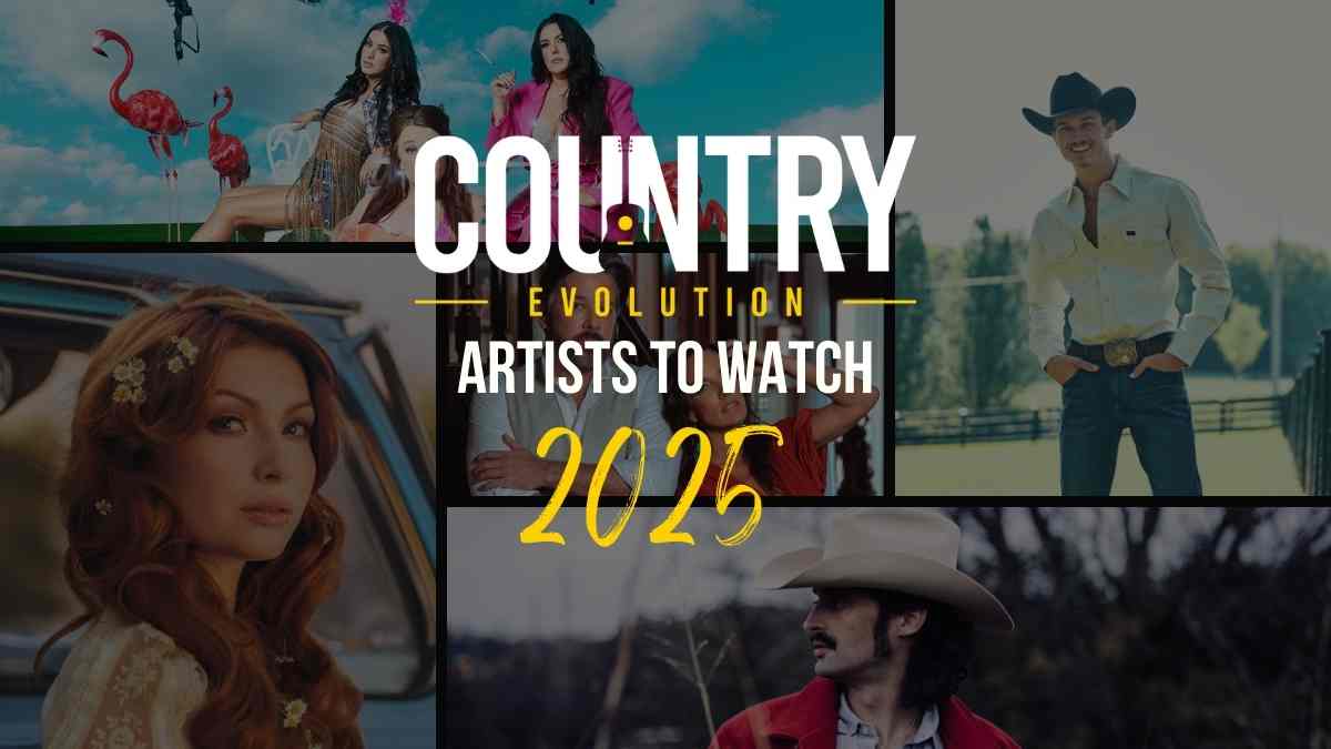 We’re incredibly excited to unveil our Artists to Watch for 2025! 

See the list: bit.ly/3PX1URD
#countrymusic #artiststowatch #newcountrymusic #newcountryartists #countryevolution